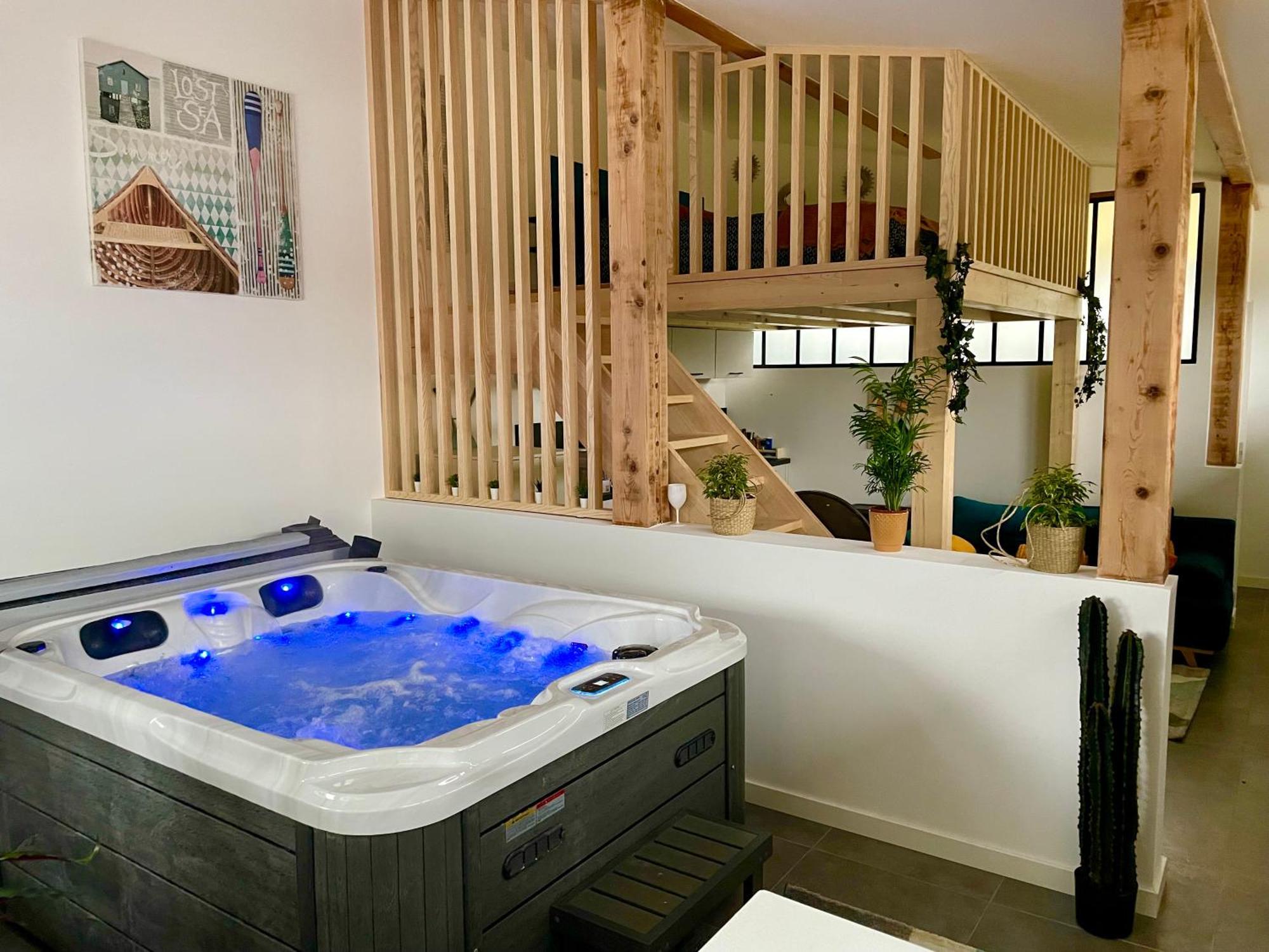 Апартаменти Loft Avec Jacuzzi Et Terrasse Prives Севріє Екстер'єр фото